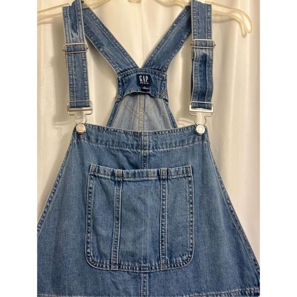 GAP - Large Denim Overalls with Washwell - Picture 6 of 16